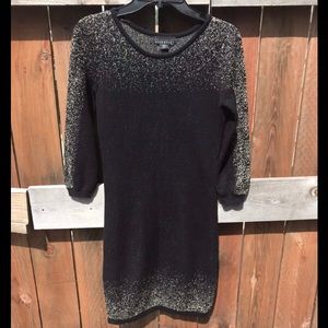 Attention Black Sweater Dress XS